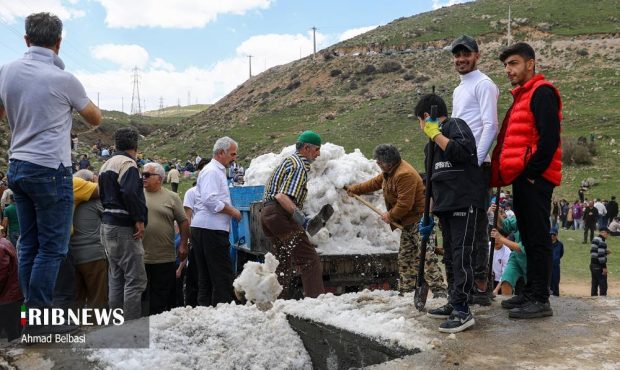 آیین سنتی ورف چال در مازندران